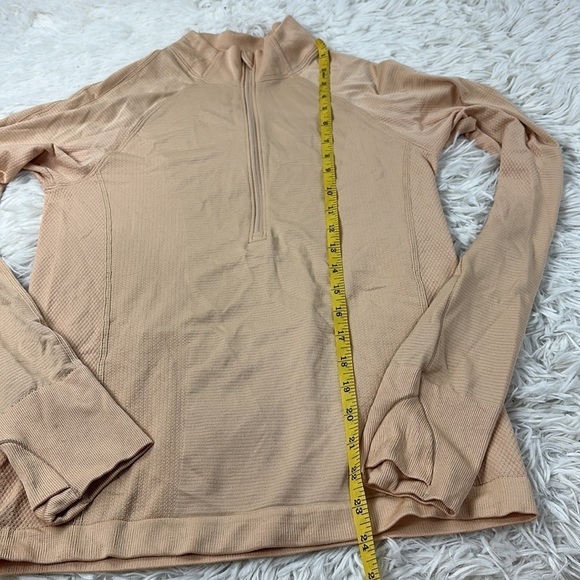 Lululemon For the Chill of It 1/2 Zip Ivory Peach - Picture 5 of 7